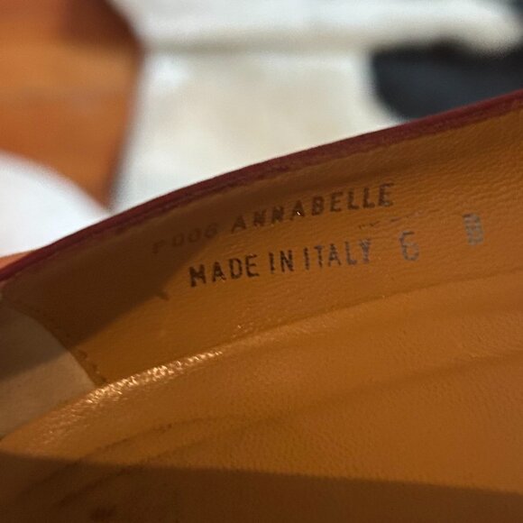 Coach - Vintage Square-Toe Buckled Annabelle Heels - Italian Leather - Picture 2 of 7